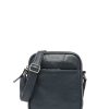 Homme Etrier | Sac Bandouliere Flandres Cuir Marine