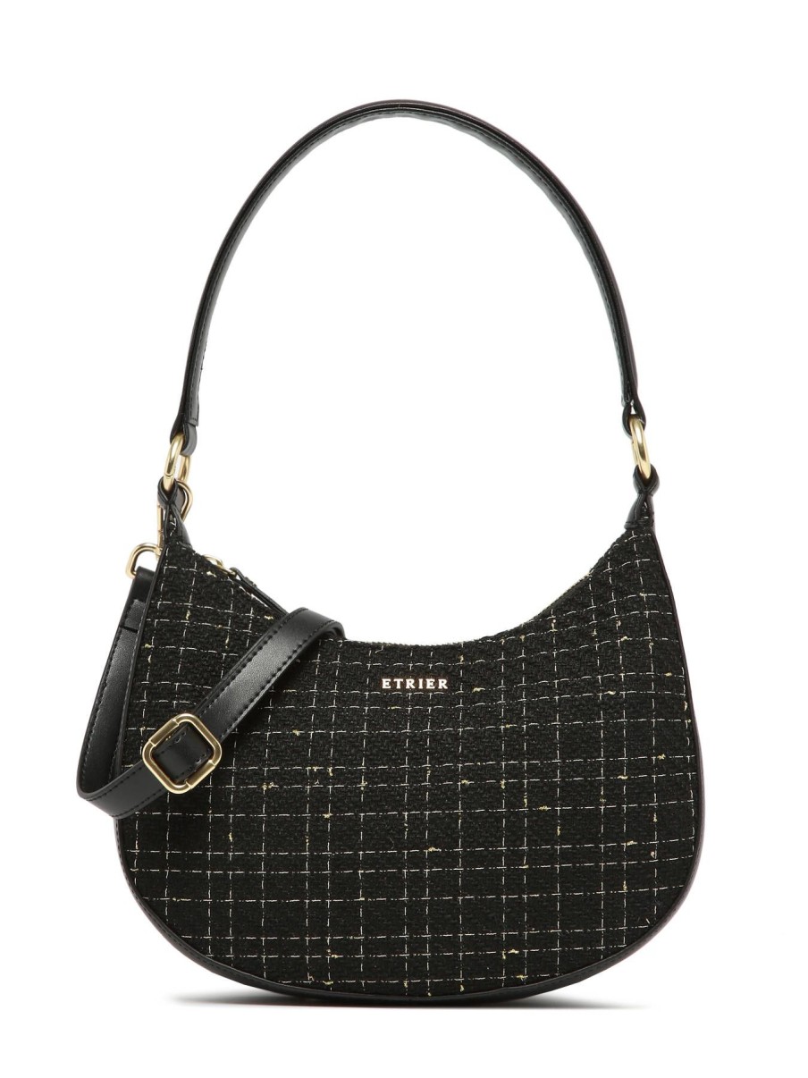 Femme Etrier | Sac Porte Epaule Shelby Noir