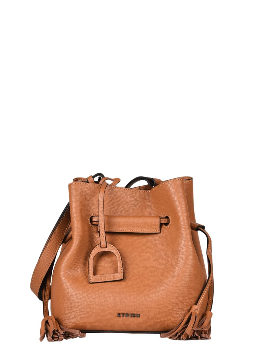 Femme Etrier | Sac Bourse Blazer Cuir Camel