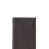 Homme Etrier | Porte-Papiers Cuir Marron Fonce