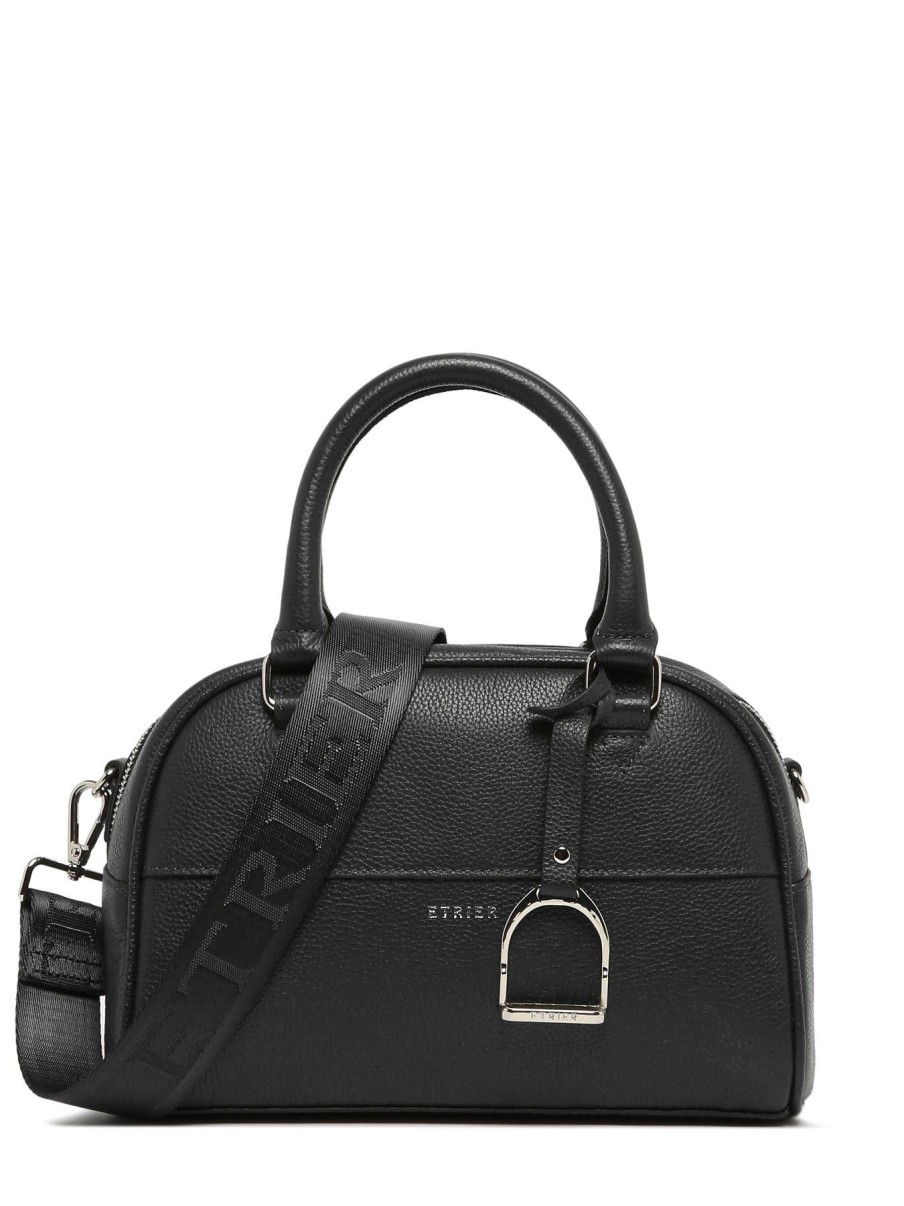 Femme Etrier | Sac Porte Main Altesse Noir