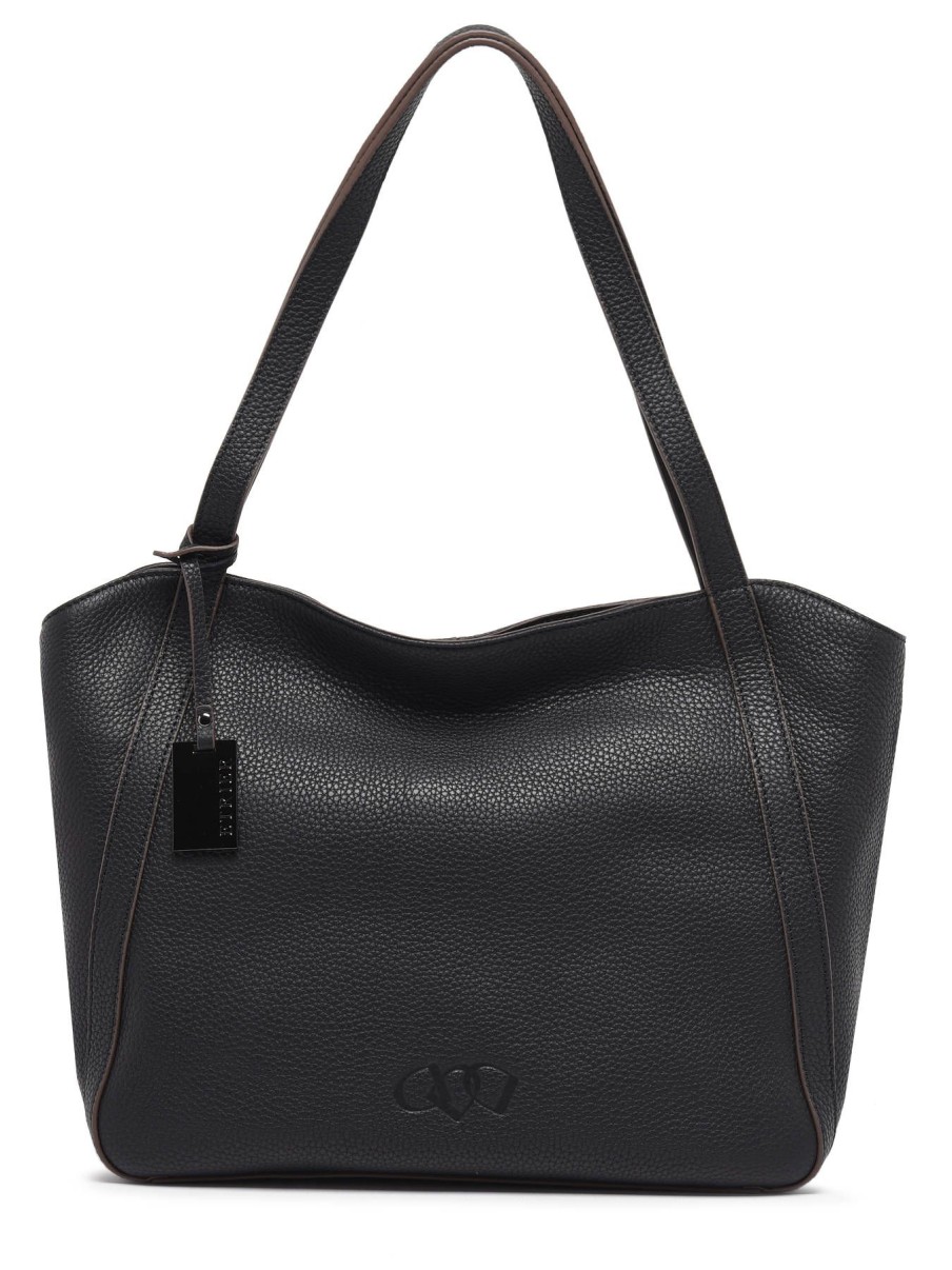 Femme Etrier | Sac Porte Epaule Ecuyer Cuir Noir