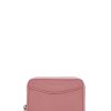 Femme Etrier | Porte-Monnaie Cuir Blush Bordeau