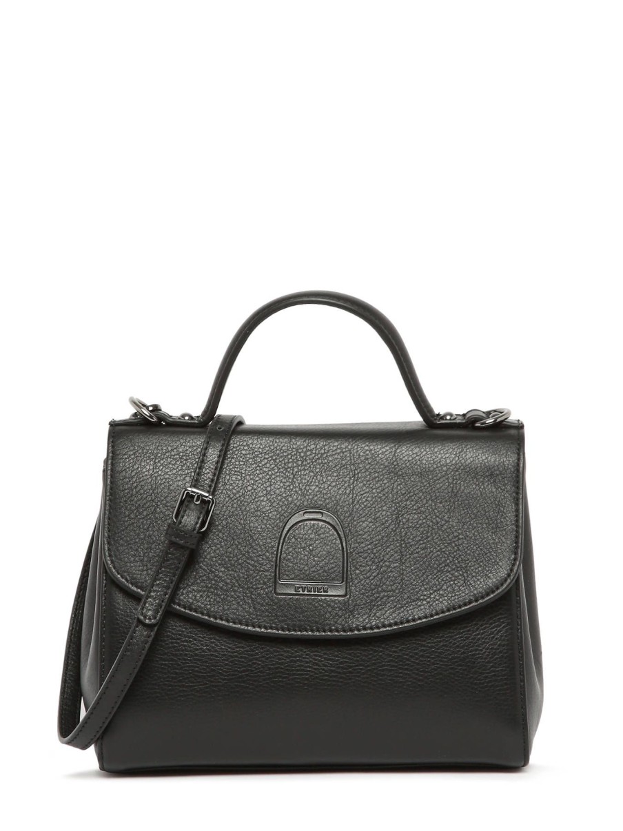 Femme Etrier | Sac Bandouliere Balade Cuir Noir