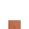 Femme Etrier | Porte-Monnaie Portes-Cartes Madras Cuir Camel