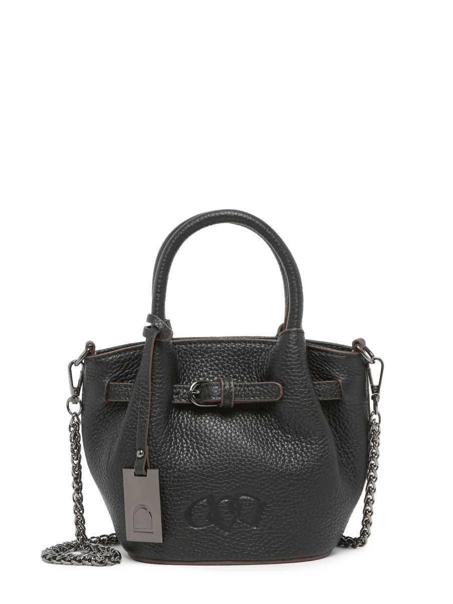 Femme Etrier | Sac Bandouliere Ecuyer Noir