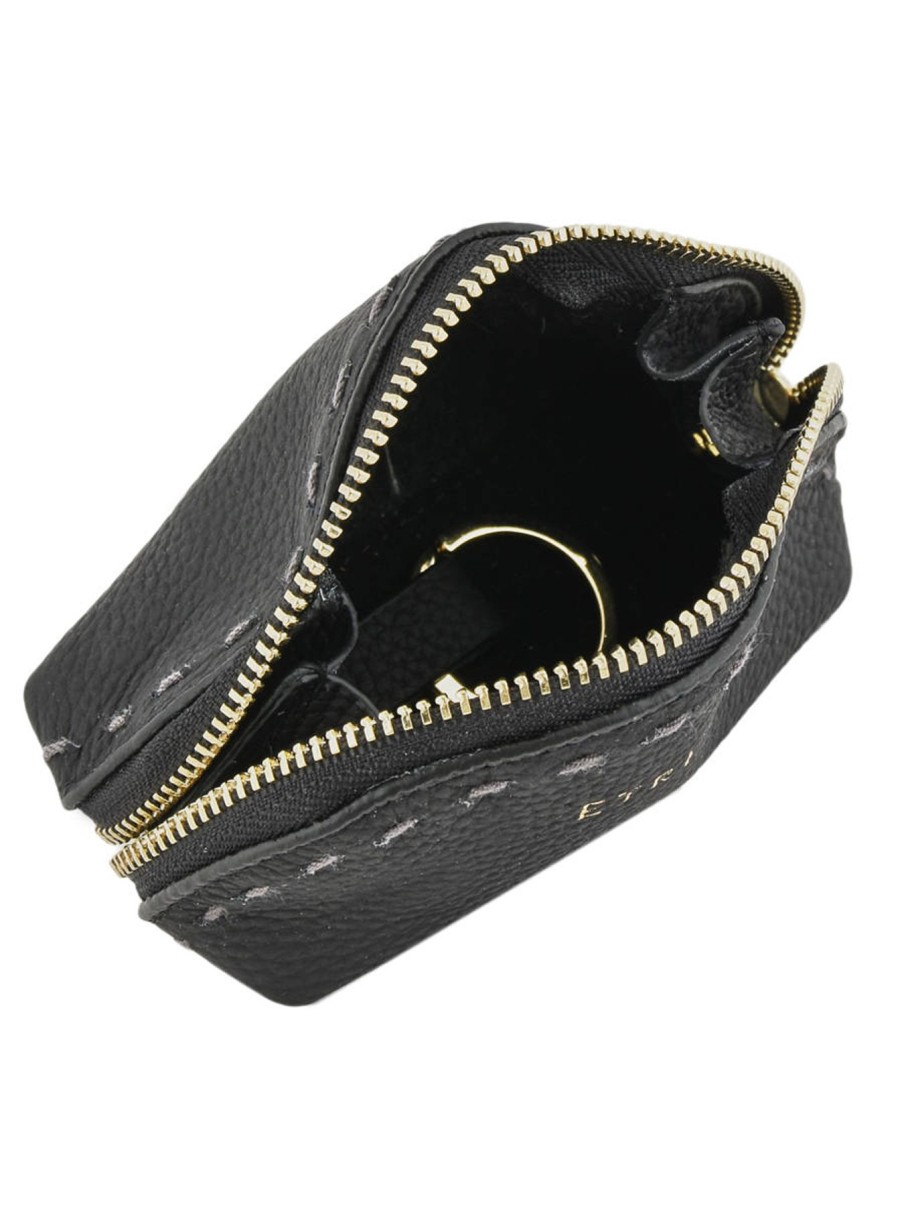 Femme Etrier | Porte-Monnaie Tradition Cuir Noir