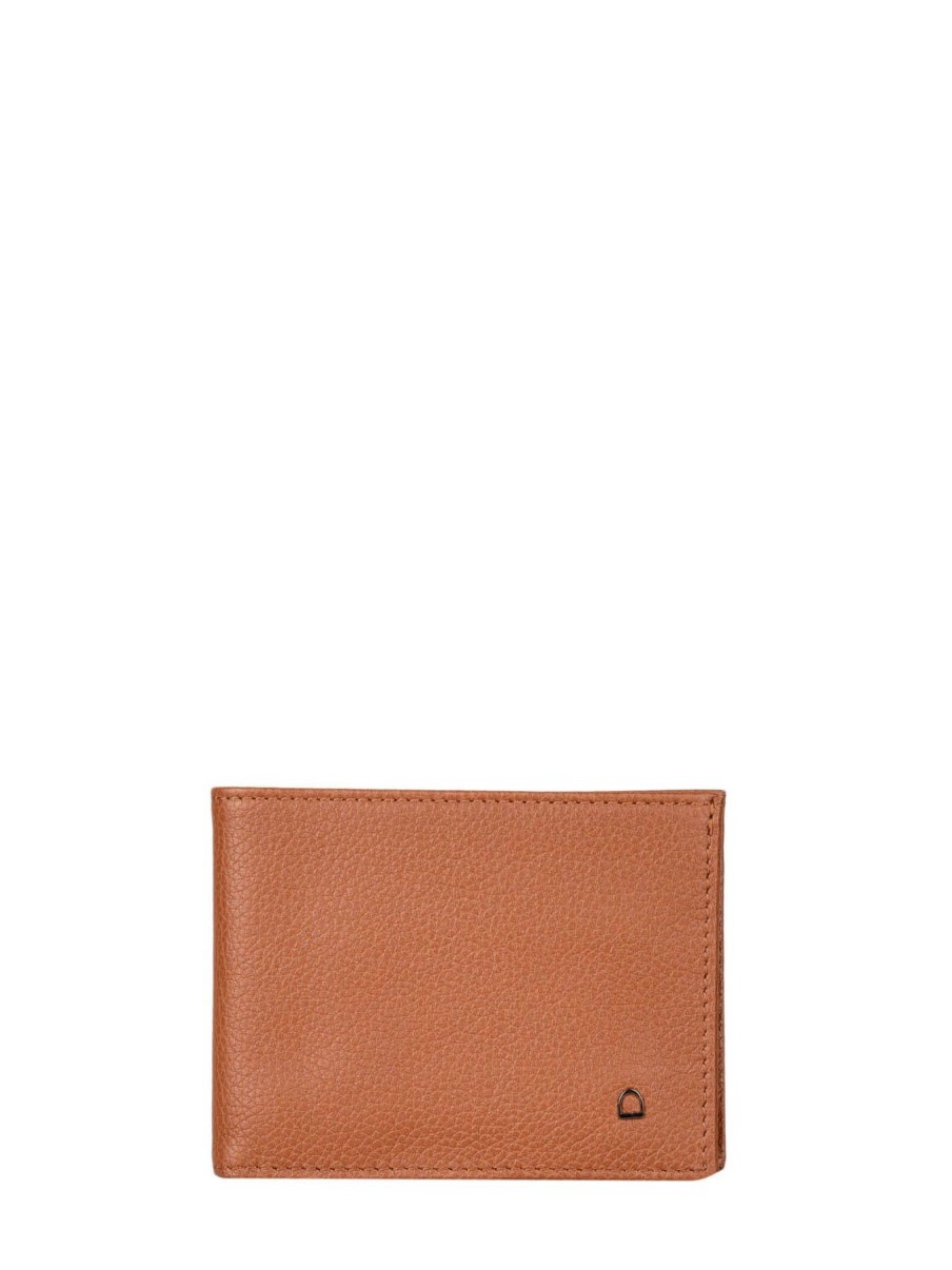 Femme Etrier | Portefeuille Porte-Cartes Cuir Cuir Camel