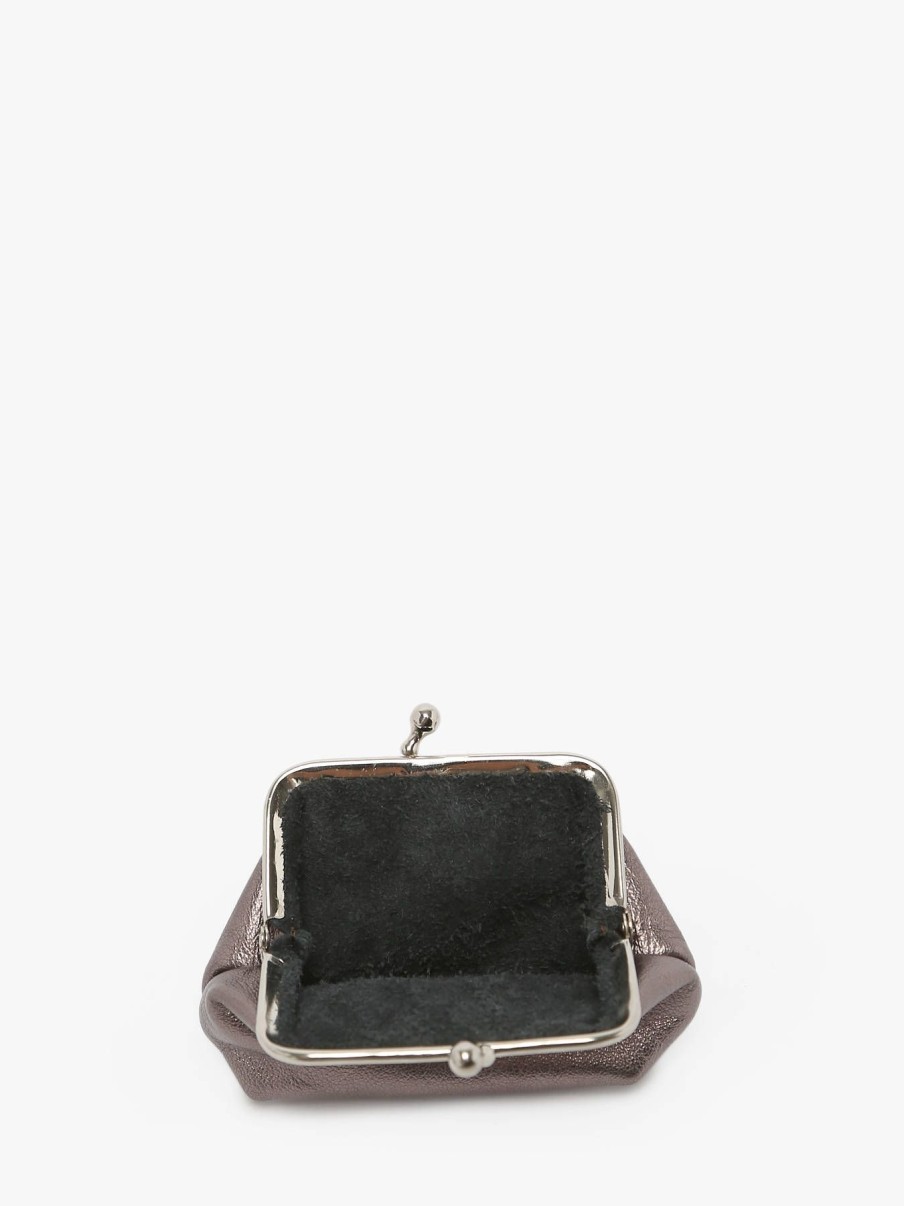 Femme Etrier | Porte-Monnaie Etincelle Cuir Quartz