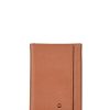 Femme Etrier | Porte Papiers Madras Cuir Camel