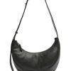 Femme Etrier | Sac Bandouliere Sosoomao Cuir Noir