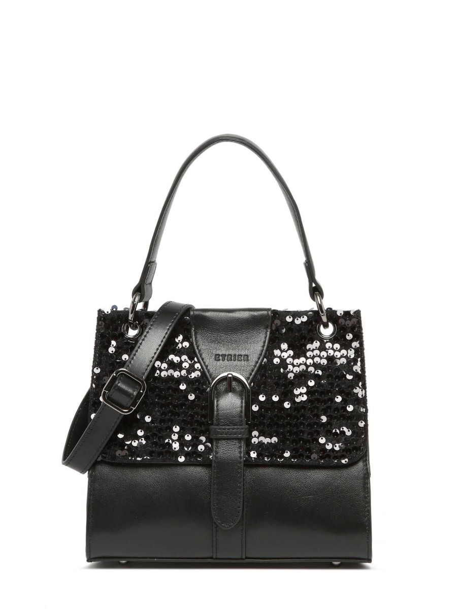 Femme Etrier | Sac Porte Main Equilibre Night Sequin